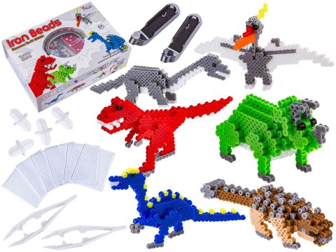 PRASOWANKA, KORALIKI DO PRASOWANIA, ZESTAW DINOZAURY 3D 3000 SZTUK