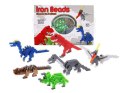 PRASOWANKA, KORALIKI DO PRASOWANIA, ZESTAW DINOZAURY 3D 3000 SZTUK
