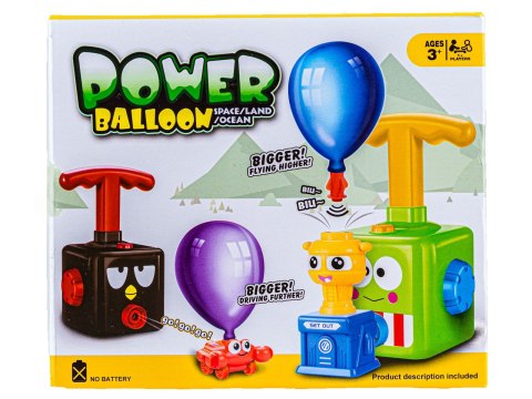 WYRZUTNIA BALONÓW BALON AERODYNAMICZNY CZERWONY PTAK