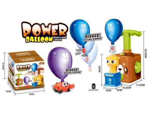 WYRZUTNIA BALONÓW BALON AERODYNAMICZNY MISIU