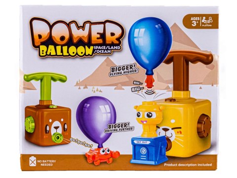 WYRZUTNIA BALONÓW BALON AERODYNAMICZNY ZIELONY POTWOREK
