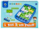 EDUKACYJNA, LOGICZNA GRA, UKŁADANKA, PUZZLE, TOR DLA KULEK