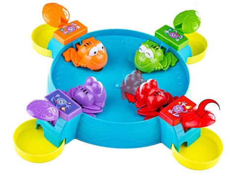 GRA PLANSZOWA KARMIENIE ŻABEK, GŁODNE ŻABKI JAK HIPCIE FEEDING FROGGIES