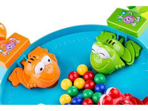 GRA PLANSZOWA KARMIENIE ŻABEK, GŁODNE ŻABKI JAK HIPCIE FEEDING FROGGIES