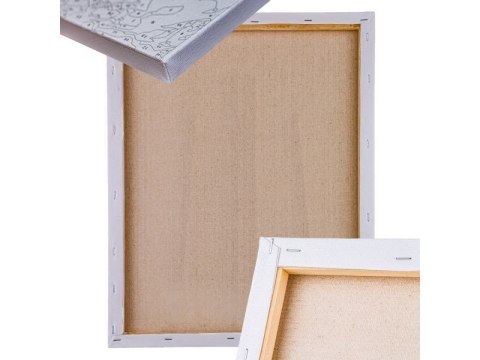 OBRAZ MALOWANIE PO NUMERACH RAMA 40X50CM DWA KONIE - GÓRY