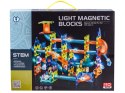 Tor Kulkowy Świecące Kulki, Klocki Magnetyczne 110 El Kulodrom
