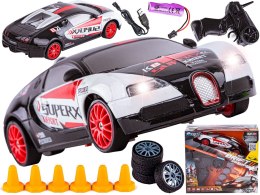 Auto Samochód Do Driftu Zdalnie Sterowane Rc 1:24 2,4 Ghz 4wd Bugatti