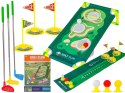 Mini Golf, Zestaw Dla Dzieci Do Gry W Mini Golfa, Plansza + Kije + Akcesoria
