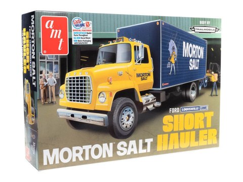 Model Plastikowy Do Sklejania - Ciężarówka 1:25 Ford Louisville Short Hauler Morton Salt