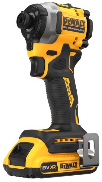 ZAKRĘTARKA UDAROWA AKUMULATOROWA 1/4' 18V XR 2*2.0AH