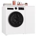 Szafka Na Pralkę Łazienkowa Biała + szafka 2 półki zabudowa Lapo NP+