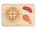 Viga 44260 PolarB Drewniana kuchenka - piekarnik i zestaw ciastek