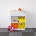 Regał szafka dziecięca domek dla dzieci przegrody organizer ECOTOYS