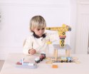 Drewniany Żuraw dźwig na magnes Pociąg Morska stacja załadunkowa Tooky Toy