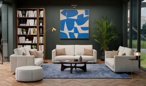 Sofa Kanapa z Funkcją spania Wygodna 3os Mona Pojemnik na pościel do salonu