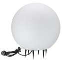 LAMPA OGRODOWA ARGENTO 40 BIAŁA KULA E27