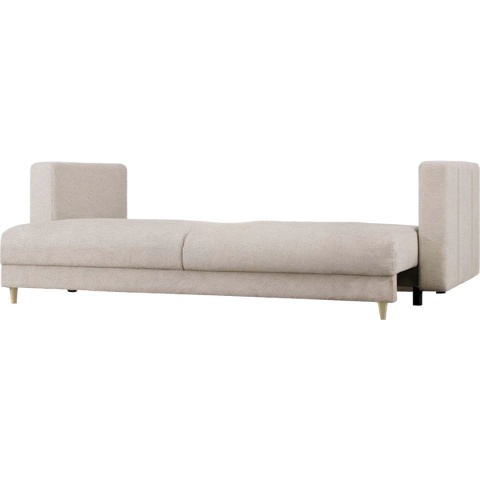 Sofa Kanapa z Funkcją spania Wygodna 3os Mona Pojemnik na pościel do salonu