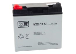 Akumulator Żelowy AGM Do Auta Na Akumulator 12V18Ah