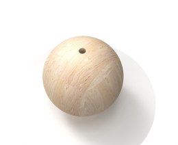 Drewniana Kula Olchowa Fi 100mm z otworem