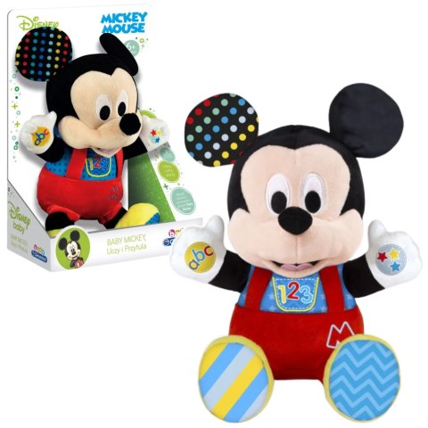 Pluszowy Interaktywny Disney Baby Miki Uczy i Przytula Język Polski Clementoni 50131