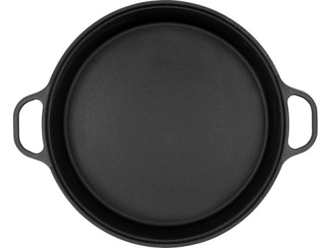PATELNIA ŻELIWNA GRILLOWA GŁĘBOKA 28CM