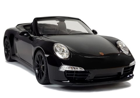 Auto Porsche 911 Carrera S Samochód Zdalnie Sterowane RC Rastar Czarny 1:12