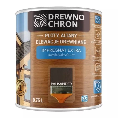 DREWNOCHRON IMPREGNAT POWŁOKOTWÓRCZY PALISANDER 9L