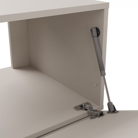 Szafka Pod Umywalkę Wisząca Kaszmir 2 Szuflady Drzwi 140cm Ryflowana Deko