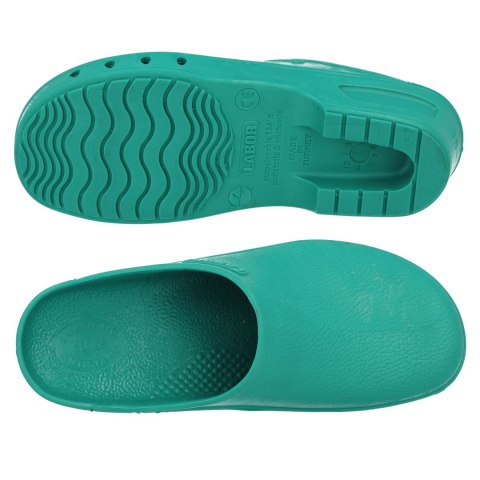 CARINE DR. STRANGE ROZM. 45-46 Trepy operacyjne zielone, chodaki medyczne, WZD 024
