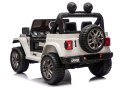 Pojazd Na Akumulator Jeep Rubicon 4x4 DK-JWR556 4x200W 24V Biały