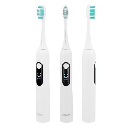 VITAMMY SONICE 5+ WHITE Szczoteczka Soniczna do zębów, 5 trybów, wyświetlacz, timer