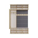 Garderoba HAGA III/1Sz2W DĄB SONOMA + 2x Wieszak