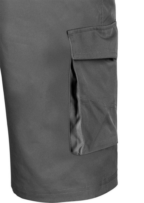 KRÓTKIE SPODENKI MIX&MATCH 2WAY STRETCH GRAFIT ROZMIAR L