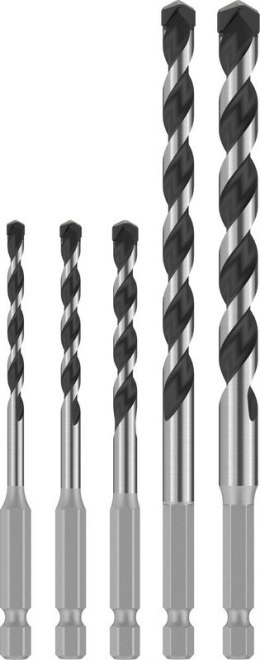ZESTAW WIERTEŁ HEX-5 4-10 SET 5 PC