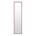 Duże lustro stojące 148 cm aluminiowa rama rozstawiane ModernHome