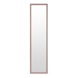 Duże lustro stojące 148 cm aluminiowa rama rozstawiane ModernHome