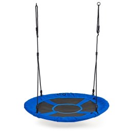 Huśtawka ogrodowa bocianie gniazdo 100 cm niebieska ECOTOYS
