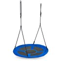 Huśtawka ogrodowa bocianie gniazdo 100 cm niebieska ECOTOYS
