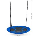 Huśtawka ogrodowa bocianie gniazdo 100 cm niebieska ECOTOYS