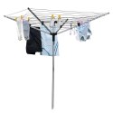 Suszarka ogrodowa na pranie 60 m powierzchni suszenia świder do montażu + pokrowiec gratis MultiGarden