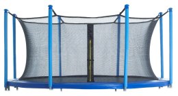 Wewnętrzna siatka ochronna na trampolinę 10 ft 8 słupków 305 cm