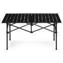 Stolik turystyczny składany 95x55 cm kempingowy z torbą czarny MultiGarden