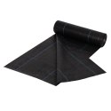 Agrowłóknina czarna agrotkanina UV 150g mata antychwastowa 1,6x20m kołki MulltiGarden
