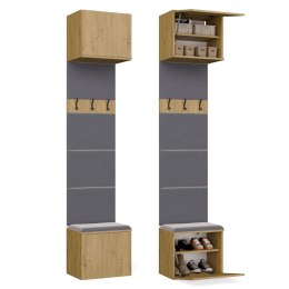 Garderoba Wieszak HAGA 1W DĄB ARTISAN