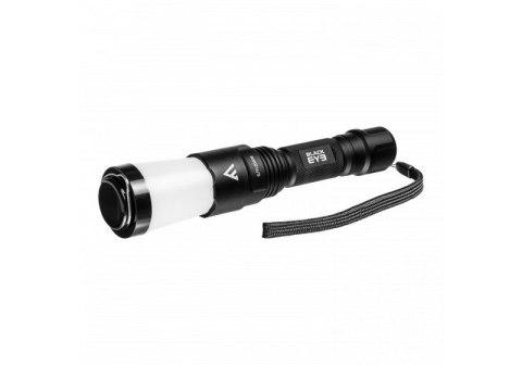 LATARKA RĘCZNA BLACK EYE 650 LM ZESTAW Z FILTRAMI I UCHWYTEM