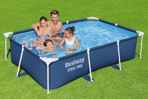 Basen Ogrodowy Stelażowy 259 x 170 x 61cm Bestway 56403