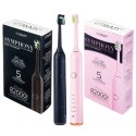 2x VITAMMY SYMPHONY BLACK i PINK Szczoteczki soniczne do zębów z komfortową obudową i 5 trybami