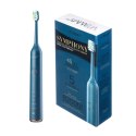 2x VITAMMY SYMPHONY WHITE i NAVY BLUE Szczoteczki soniczne do zębów z komfortową obudową i 5 trybami