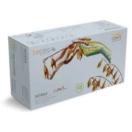 BECARE ART XS Rękawice zabiegowe nitrylowe z owsem, 200szt
