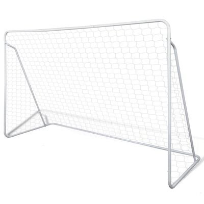 Bramka piłkarska z siatką do piłki nożnej 240x160 cm MOVEPRO